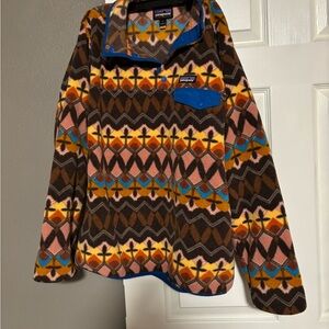 Patagonia Synchilla Fleece with Geometric Patterns